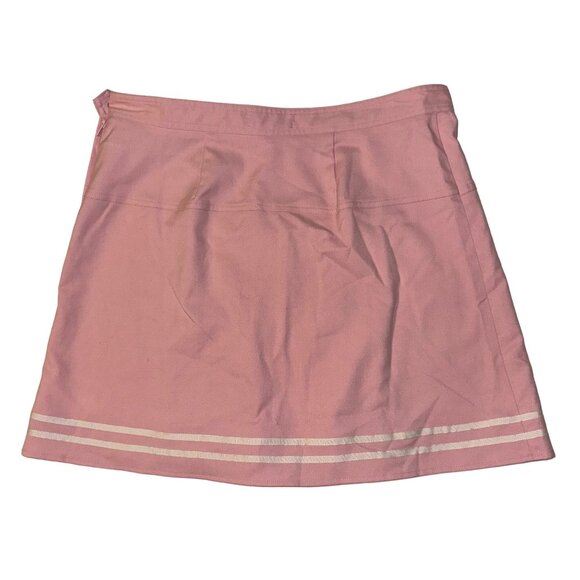 Urban Outfitters Baby Pink Uniform Cheerleader Skirt Side Zip Womens Large - Picture 8 of 8